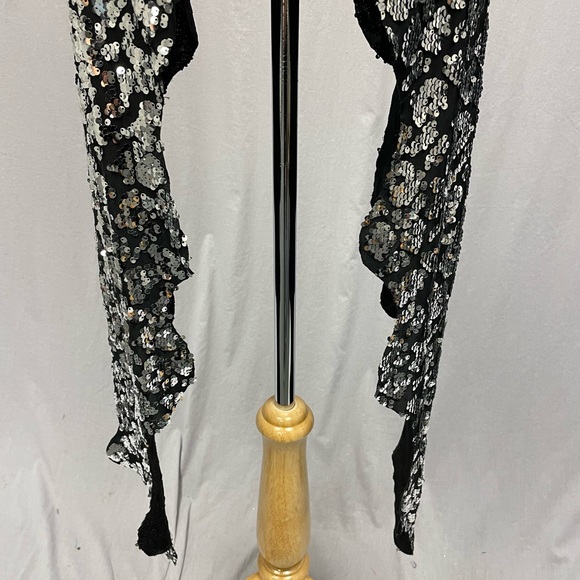 A Wish Come true silver black dance mesh costume S - Picture 13 of 16